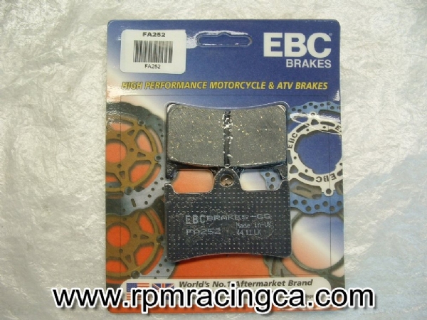 EBC H/P Organic Brake Pads